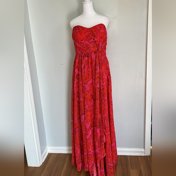 Badgley Mischka Dresses & Skirts - Badgley Mischka Dress Red New Luxury